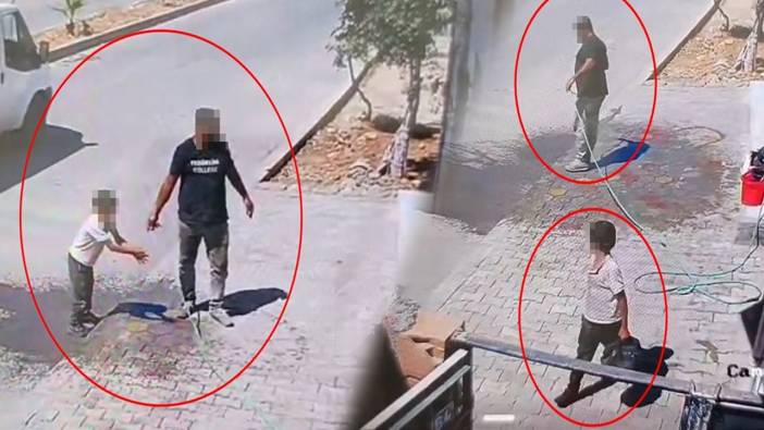 Baba küçük çocuğuna hırsızlık yaptırdı!