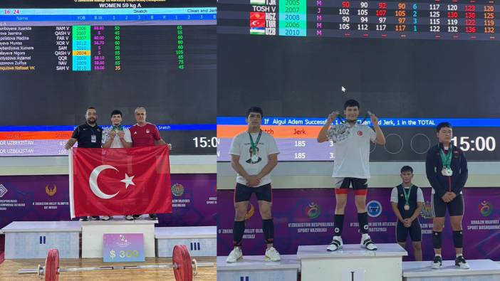 Şırnaklı milli halterci Adem Algül'den tarihi başarı: Rekor kırdı, Asya Şampiyonu oldu