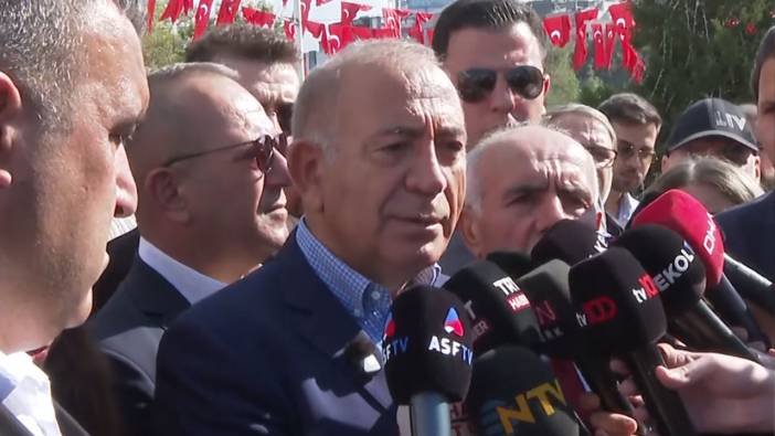 Taksim'e çelenk bıraktı: Gürsel Tekin'den önemli açıklamalar