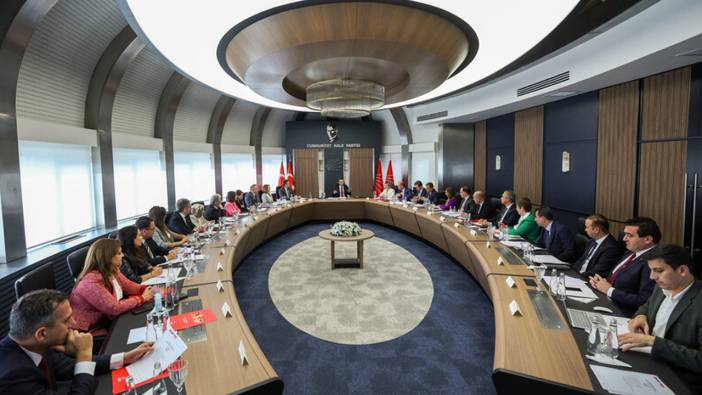 CHP lideri Özel MYK'yı topladı