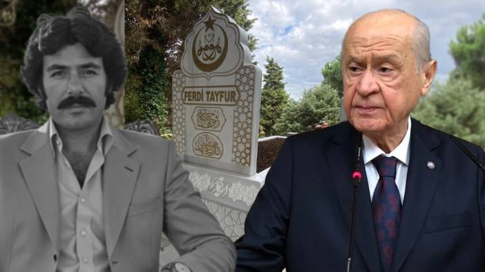Devlet Bahçeli'den Ferdi Tayfur'a vefa: Mezar taşını yaptırdı!