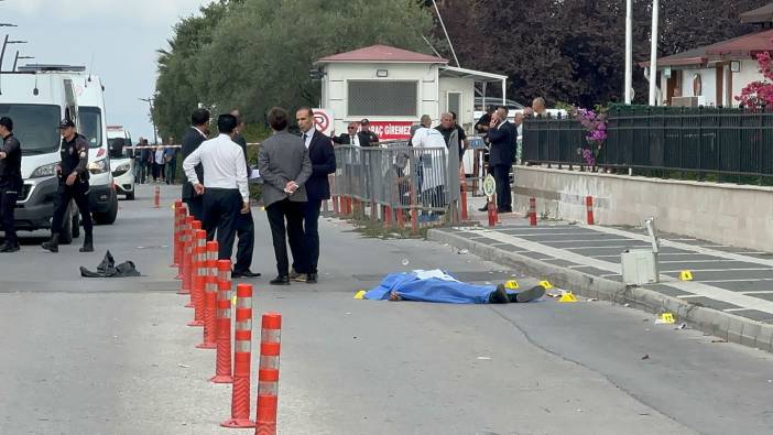 Adliye önünde silahlı kavga çıktı: 1 kişi öldü, 1 kişi yaralandı