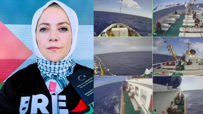 Milletvekili Sema Silkin Ün’ün bulunduğu Vicdan Gemisi’ne İsrail müdahalesi: “Hukuksuz olarak alıkonuldum”