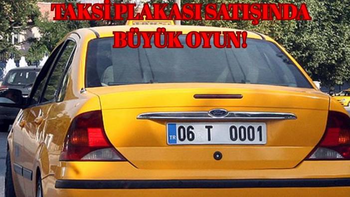 Taksi plakası satışında şok taktik: 9 milyonluk plaka 4 milyon görünüyor! Noter oyunu ifşa oldu