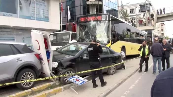 İETT otobüsünün çarptığı iki çocuk annesi Deniz Şengül son yolculuğuna uğurlandı
