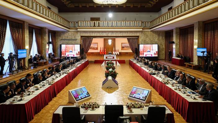 'Süreç' komisyonu toplantısı sona erdi: Bakanlar sunum yaptı!