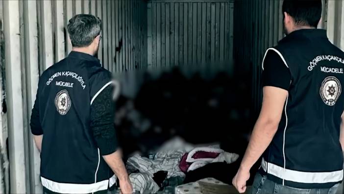 Mersin Limanı'nda kaçak göçmen operasyonu: Konteynerde 44 göçmen yakalandı 9 kişi tutuklandı