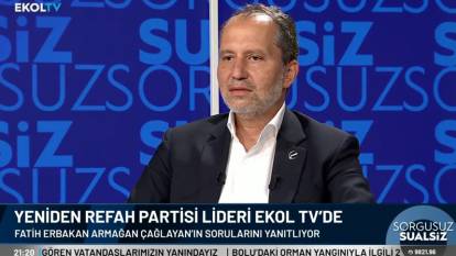 Fatih Erbakan'dan Ekol TV'ye özel açıklamalar: Cumhur İttifakı'ndan neden ayrıldı?