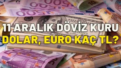 11 Aralık 2024 dolar ne kadar, euro kaç TL? Döviz kurunda dolar kaç TL, euro ne kadar?