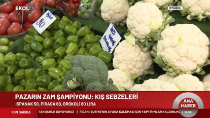 Kasım ayı zam şampiyonu sebze ve meyve fiyatları düştü mü? Bu hafta tezgahlarda durum ne?