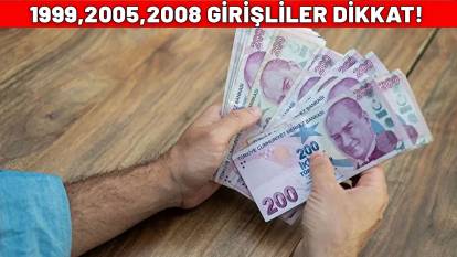 1999 - 2005 - 2008 GİRİŞLİLER BU HABERE DİKKAT 2. EYT kapıda: 5 yıl daha erken emekli olabilirsiniz