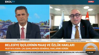 Erdemli Belediye Başkanı Mustafa Kara Ekol TV'de! Belediyedeki en düşük maaşı açıkladı