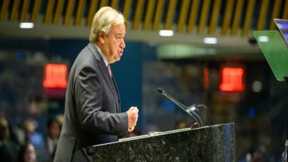 BM Genel Sekreteri Guterres: Yıkıma giden bu yoldan çıkmamız gerekiyor