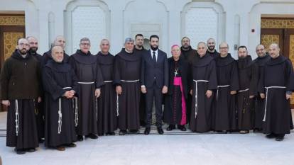 Ahmed Şara, Suriyeli Hristiyan din adamlarıyla görüştü