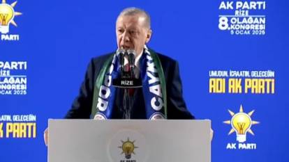 Cumhurbaşkanı Erdoğan Rize'de konuştu: Hedefimiz terörsüz Türkiye!