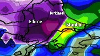 KAR İSTANBUL SINIRINA DAYANDI: Görüntüler az önce çekildi