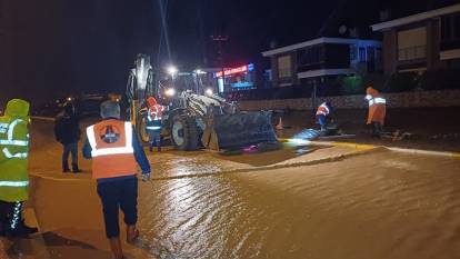 Balıkesir-Çanakkale kara yolu kısmen trafiğe kapandı