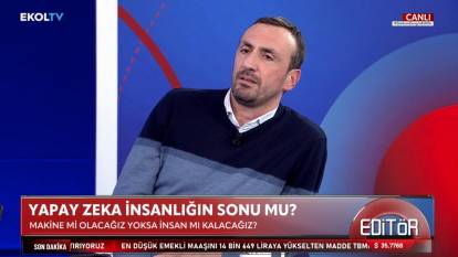 Prof. Dr. Mehmet Burçin Ünlü Ekol TV’de: İnsanlığın geleceği yapay zekâ ile nasıl ilerleyecek?