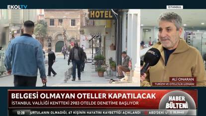 Binlerce otel denetlenecek! İstanbul'da belgesi olmayan oteller tek tek kapatılacak