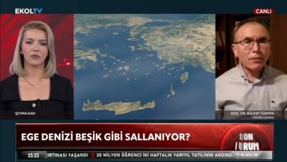 Ege Denizi’nde korkutan hareketlilik! Doç. Dr. Bülent Özmen, Türkiye’yi bekleyen tehlikeyi Ekol TV’de anlattı