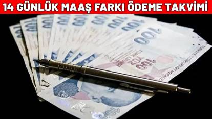 SSK 4A, BAĞ-KUR 4B, EMEKLİ SANDIĞI 4C|14 günlük maaş farkı ödeme takvimi ortaya çıktı