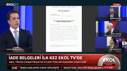 İade belgeleri Ekol TV'de: Eylem Tok ve Timur Cihantimur'un yargılandığı dava nasıl ilerleyecek?