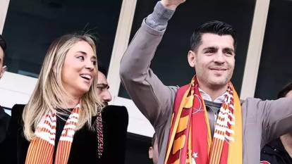 Galatasaray'ın yıldızı Alvaro Morata'dan daha çok kazanıyor! Yenge Alice paraya para demiyor