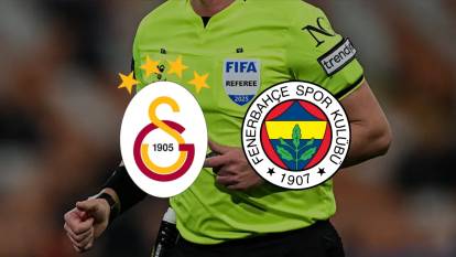 Galatasaray - Fenerbahçe maçının hakemi açıklandı