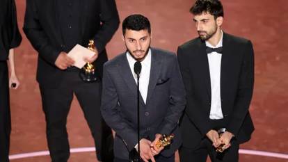 Filistinli ve İsrailli yönetmen Oscar'da isyan etti: Yaşayanlar için çok geç değil!