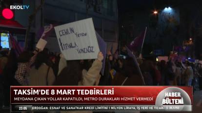 Taksim Meydanı'nda 8 Mart alarmı: Yoğun güvenlik önlemleri alındı