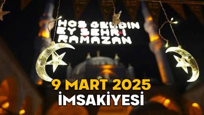 9 MART İMSAKİYESİ 2025 || İftar saat kaçta? İstanbul, Ankara, İzmir ve il il Diyanet iftar vakitleri