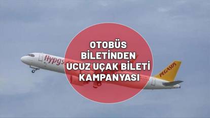 PEGASUS'TAN YURT DIŞINA UÇMAK İSTEYENLERE MÜJDE: Otobüs biletinden daha ucuz!