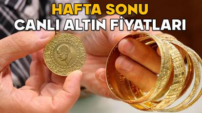 HAFTA SONU CANLI ALTIN FİYATLARI || 15 Mart 2025 gram altın ne kadar, çeyrek altın kaç TL oldu?