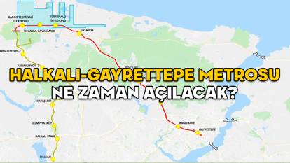 HALKALI-GAYRETTEPE METROSU NE ZAMAN AÇILACAK? Bakan Uraloğlu tarih verdi