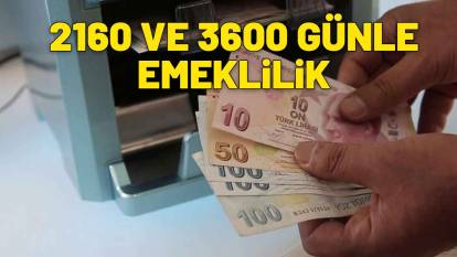 2160 VE 3600 GÜNLE EMEKLİLİK: 1993 – 2003 – 2013 tarihine dikkat! SGK girişini bu tarihler yapan yaşadı