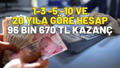 1-3 -5 -10 VE 20 YILA GÖRE HESAP: Kıdem Tazminatında yeni hesap, 96 bin 670 TL kazanç