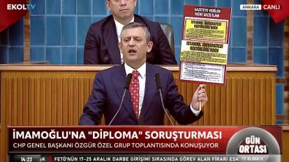 Özel, İmamoğlu'na diploma soruşturması ile ilgili konuştu