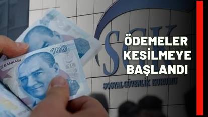 SGK HAREKETE GEÇTİ: O kişilerin maaşları tek tek kesilmeye başlandı! Hesaplarınızı kontrol edin