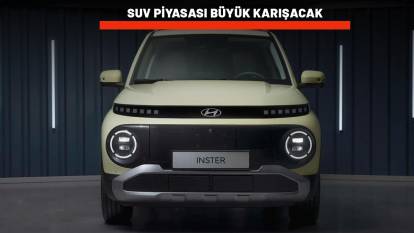 SUV PİYASASI BÜYÜK KARIŞACAK: Sedan araba fiyatına Hyundai INSTER!