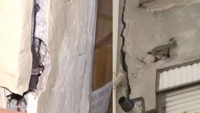 İstanbul'un bir ilçesinde deprem sonrası korkutan görüntüyü Ekol TV ekipleri gözler önüne serdi