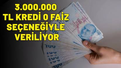 3.000.000 TL KREDİ 0 FAİZ SEÇENEĞİYLE VERİLİYOR: Garanti BBVA, Türkiye İş Bankası, QNB Finansbank , Denizbank başlattı!