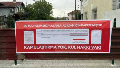 Mirasçılar yolu kapattı: “Kamulaştırma yok kul hakkı var”