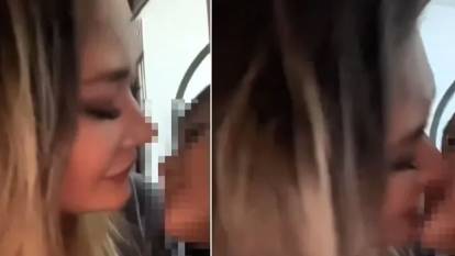 Bir TikTok rezaleti daha! Küçücük çocuğu dudağından öptüğü görüntüleri paylaştı