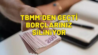 MECLİS’TEN GEÇTİ | 100.000 TL ile borçlar kapanıyor