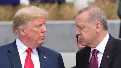 Cumhurbaşkanı Erdoğan, Trump ile görüştü