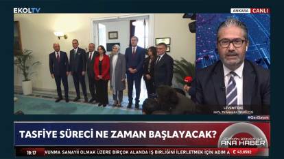 Ekol TV Ankara Temsilcisi Levent Eke aktardı: Terörsüz Türkiye hedefinde yeni adım ne olacak?