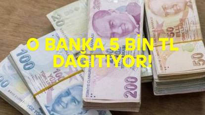BANKADAN MAYIS AYINA ÖZEL 5 BİN TL MÜJDESİ GELDİ: Şubeye dahi gitmeden 5 bin TL'yi cebe indirmeniz mümkün!