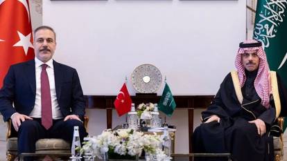Dışişleri Bakanı Fidan Suudi mevkidaşı ile görüştü
