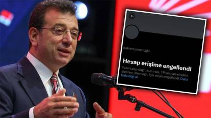 Ekrem İmamoğlu'nun hesabı neden engellendi? İletişim Başkanlığı DMM'den açıklama geldi