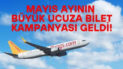 UCUZA UÇAK BİLETİ ARAYANLAR HEMEN BAKSIN: Pegasus %40 indirim kampanyası başlattı!